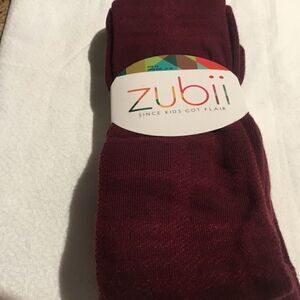 SALE. BUY 3/$10. NWT. Girls Tights. Size 12 Wine/Maroon